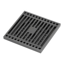 Bodenablauf 304er Edelstahl kupfergrau 4,1x4,1x1,0 Zoll