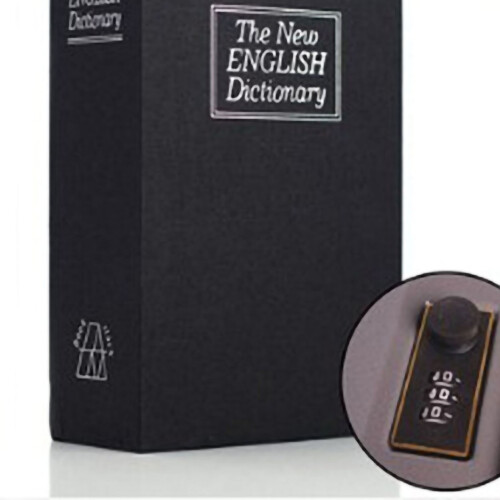 Diversion Buch-Safe Medium Schwarz 24 x 15,5 x 5,5 cm