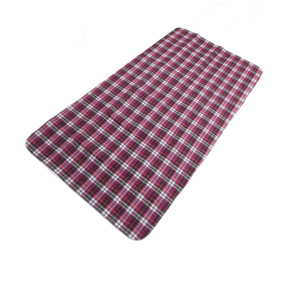 Incontinence Bed Pad Purple Plaid Washable Reusable Heavy Absorbency Hospital Bed Pad for Home Hospital Indoor 23.62x35.43in