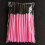 50-teiliges Wimpernbürsten-Set - Mini-Spirale, rosa Griff 2