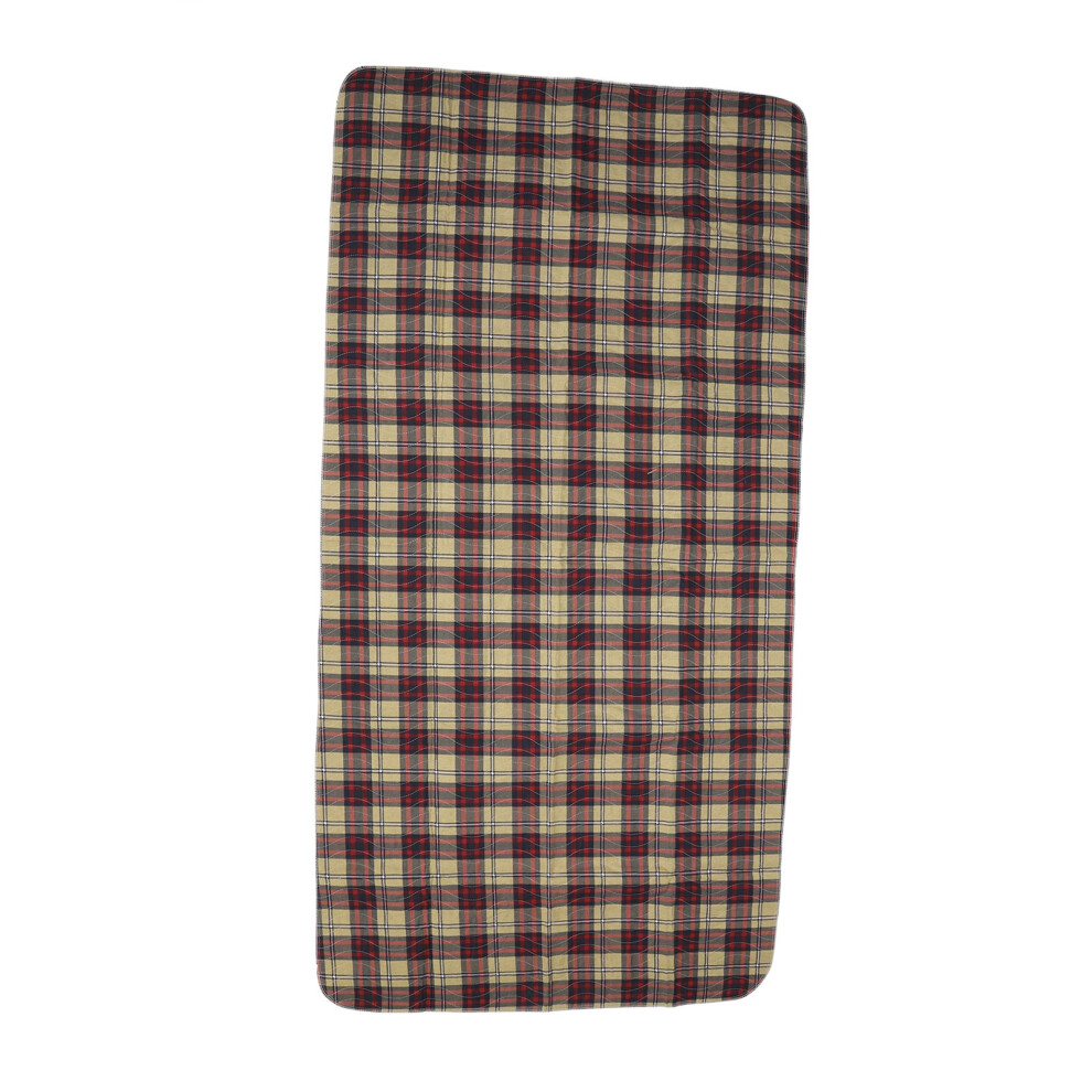 Incontinence Bed Pads Stain Masking Washable Reusable Plaid Underpads for Adults Toddlers for Nursing Home Hospital 80x90cm/31.5x35.4in