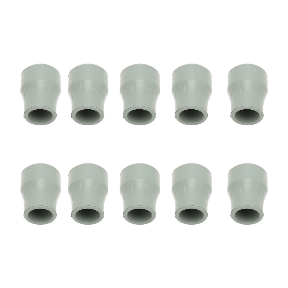 10PCS Rubber Buffer Crutch Tips Replacement Non Slip Cane Tip Protector 22mm Inner Diameter