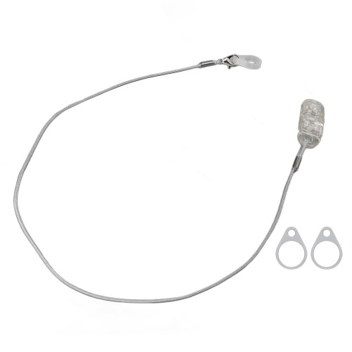 Nylon-Hörgeräte-Lanyard mit 3 Silikonringen 1