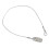 Nylon-Hörgeräte-Lanyard mit 3 Silikonringen 16