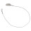 Nylon-Hörgeräte-Lanyard mit 3 Silikonringen 14