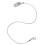 Nylon-Hörgeräte-Lanyard mit 3 Silikonringen 8