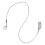 Nylon-Hörgeräte-Lanyard mit 3 Silikonringen 10