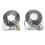 2er-Set Vergaser-Reparatursatz für GS500E 1994-2000 12