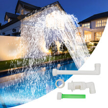 G1 1/2 bis G2 Pool-Brunnen-Adapter 41,5  26,5 cm PVC
