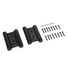 Paar Edelstahl-Doppelscharnier 9,2 x 6,7 x 2,5 cm Schwarz30k