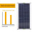 30 W Polysilizium-Solarpumpe-Set 43,5  20 cm 7
