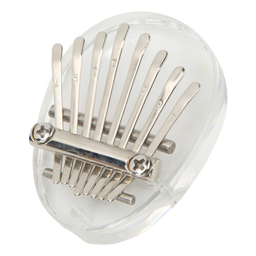 Crystal Kalimba mini de 8 teclas con cordón 2