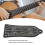 Gitarre Halsstababdeckung in Eisen-Schwarz mit Schrauben 4