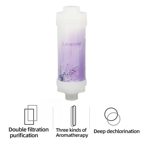 3-Lagen PP-Duschfilter Lavendelduft 2