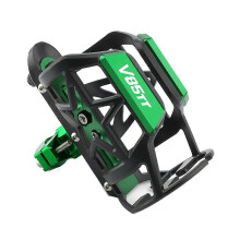 (Groen A) Motorfiets Drank Waterfleshouder Drankbekerhouder SD-kaarthouder Accessoires Nieuw voor Moto
