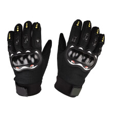 Motorradhandschuhe, atmungsaktiv, rutschfest, Vollfinger-Touchscreen-Motorradhandschuhe für Fahrten