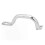 Rear Passenger Seat Left Handle Motorcycle Rear Left Grab Handle Armrest Replacement for CG125 Cafe 4