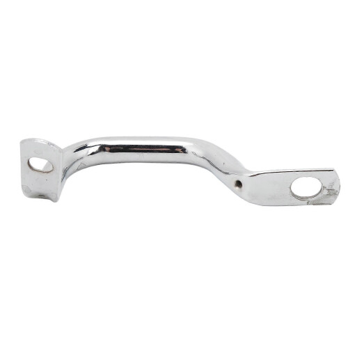 Rear Passenger Seat Left Handle Motorcycle Rear Left Grab Handle Armrest Replacement for CG125 Cafe 1