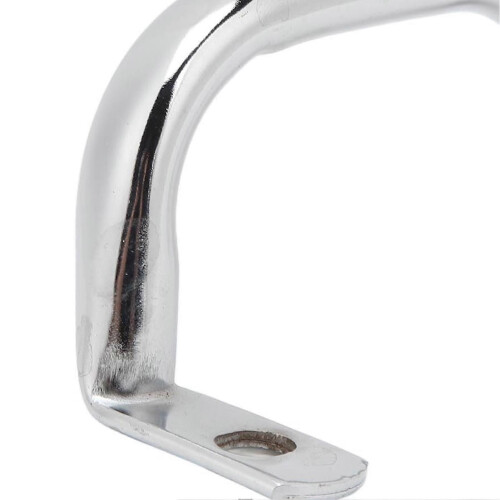 Rear Passenger Seat Left Handle Motorcycle Rear Left Grab Handle Armrest Replacement for CG125 Cafe 2