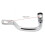 Rear Passenger Seat Left Handle Motorcycle Rear Left Grab Handle Armrest Replacement for CG125 Cafe 5