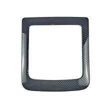 Embellecedor de la cubierta del portavasos del reposabrazos del asiento trasero compatible con