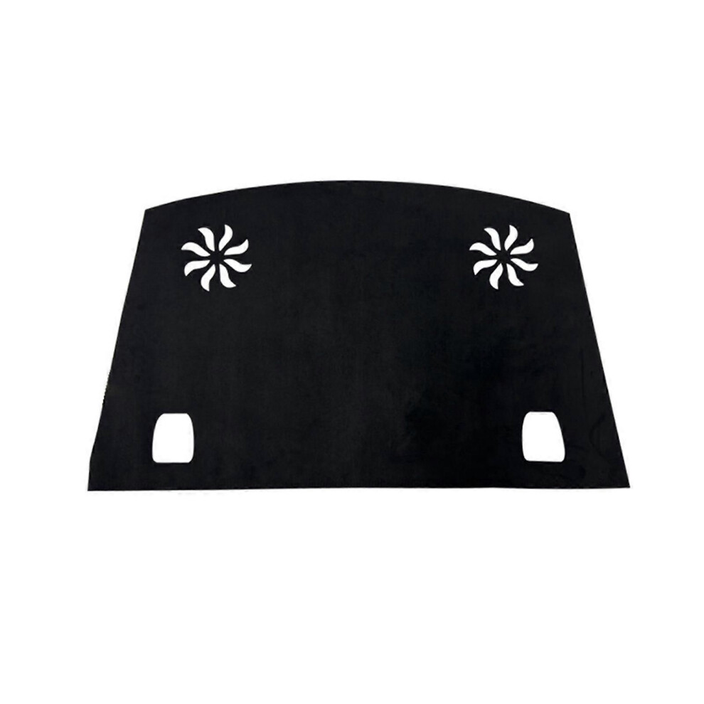 (lunette arrière) Tapis antidérapant antireflet pour tableau de bord/lunette arrière, accessoires d'intérieur