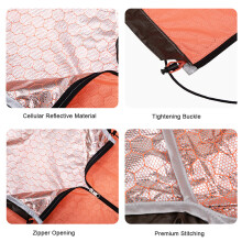Notfall-Schlafsack 0,18 kg 210 x 80 cm Armeegrün