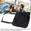 Campingstuhl Aufhängetasche 600D 33x31cm Schwarz 12