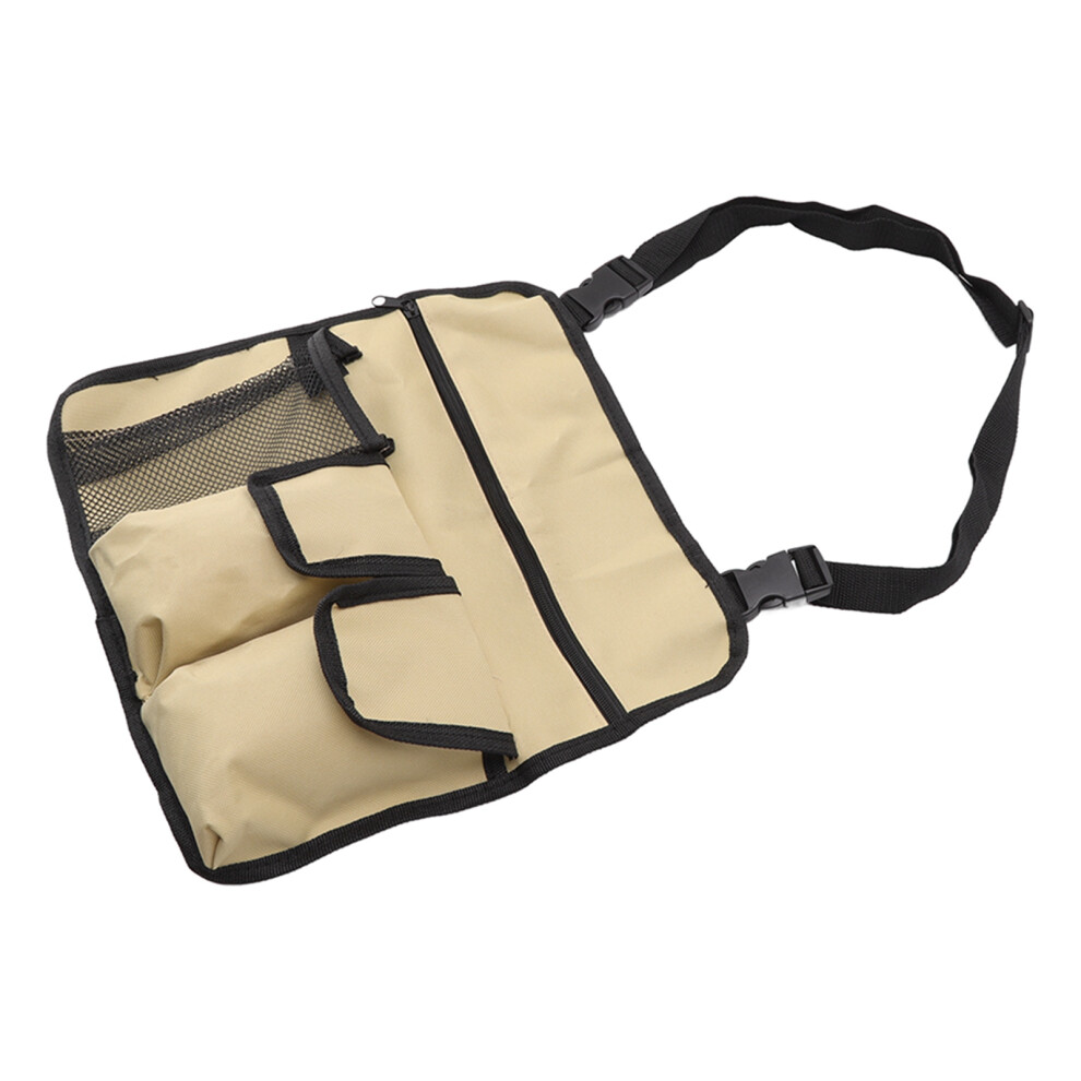 Camping Chair Hanging Bag Waterproof Oxford Cloth Adjustable Portable Beach Chairs Side Storage Bags for Outdoor Khaki-image-OPC-PHV5VTH-NEW