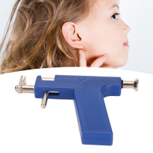 Ear Piercing Gun Painless Simple Quick Portable Reusable Ear Piercing Kit with Watercolor Pen for Body Piercing