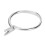 45# Stahlring-Basis Vier Krallen 20x30mm Silber 14