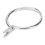 45# Stahlring-Basis Vier Krallen 20x30mm Silber 4