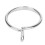 45# Stahlring-Basis Vier Krallen 20x30mm Silber 7