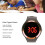 Digitale Uhr Roségold 240mAh CR2032 eingebaut 5