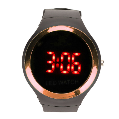 Digitale Uhr Roségold 240mAh CR2032 eingebaut 1