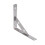 Soporte triangular de acero inoxidable 3mm 150mm/6in 2