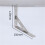 Soporte triangular de acero inoxidable 3mm 150mm/6in 1