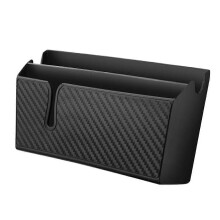 Opbergdoos Auto Organizer Zelfklevende Koffer Autocontainer - Maat L (Zwart)
