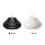 Flame Mist Luftbefeuchter 130 ml Weiß 13,8  13,8  8,3 cm 1