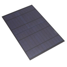 6V 10W Solarmodul 34  22 cm, 1660 mA, Farbe: wie abgebildet