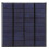 Panel solar mini de 9V 2W 11,5x11,5 cm Epoxi 6