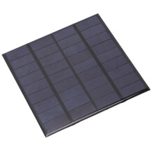 9V 2W Mini-Solarpanel 11,5  11,5 cm, epoxidbeschichtet