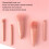 5-teiliges pinkes Make-up-Pinsel-Set - Lidschatten, Spiegel-Set 13