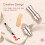 4-in-1 Make-up-Pinsel: Weiche Borsten, elastischer Schwamm 9