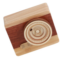 Kamera-Musikbox 10,5 5,8 9 cm, 260 g, Wie abgebildet