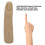 Silikon-Nagelfinger zum Nageltraining, 2 Stück, dunkle Farbe 4