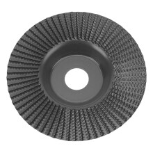 Rueda para dar forma a la madera de carburo de tungsteno de 125 mm, negra