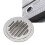 304 Stainless Steel Exhaust Duct Grill Cap 150mm 15