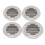 304 Stainless Steel Exhaust Duct Grill Cap 150mm 2