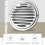 304 Stainless Steel Exhaust Duct Grill Cap 150mm 11